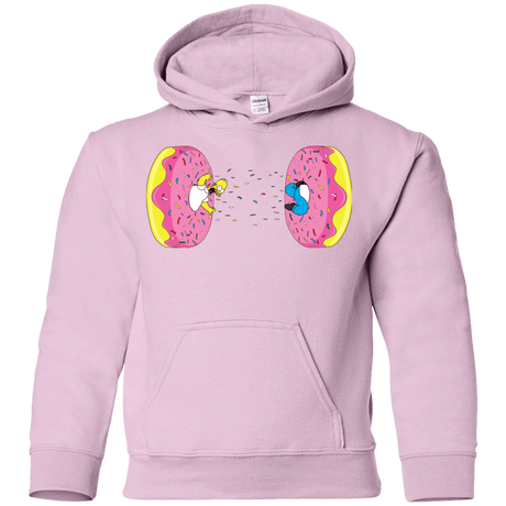 Sweatshirts Light Pink / YS Donut Portal Youth Hoodie