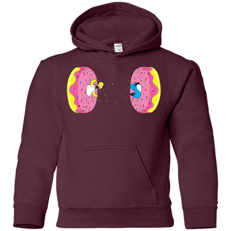 Sweatshirts Maroon / YS Donut Portal Youth Hoodie