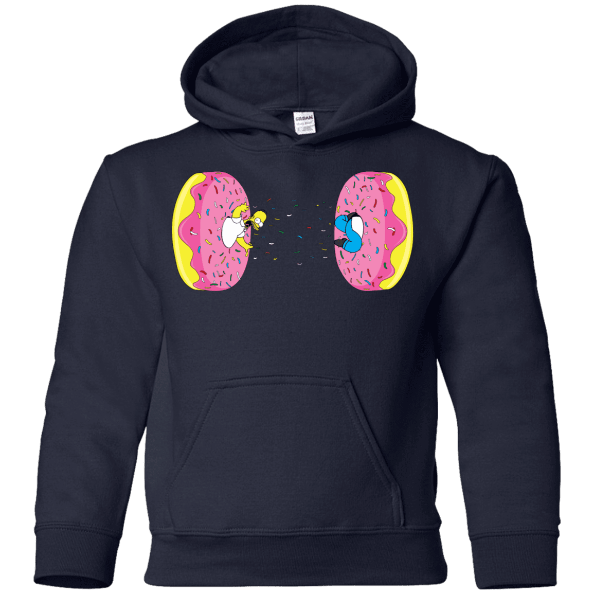 Sweatshirts Navy / YS Donut Portal Youth Hoodie