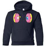 Sweatshirts Navy / YS Donut Portal Youth Hoodie