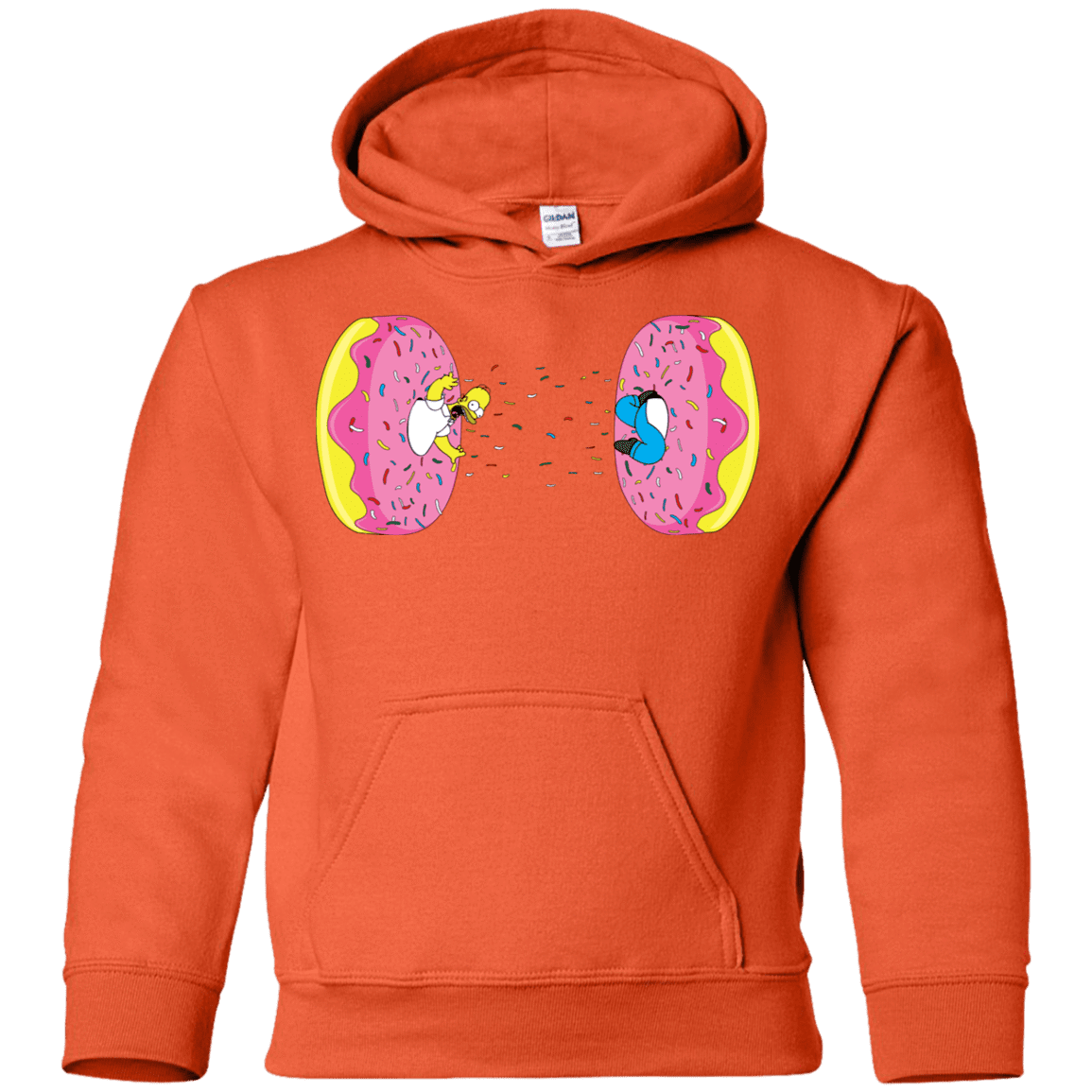 Sweatshirts Orange / YS Donut Portal Youth Hoodie