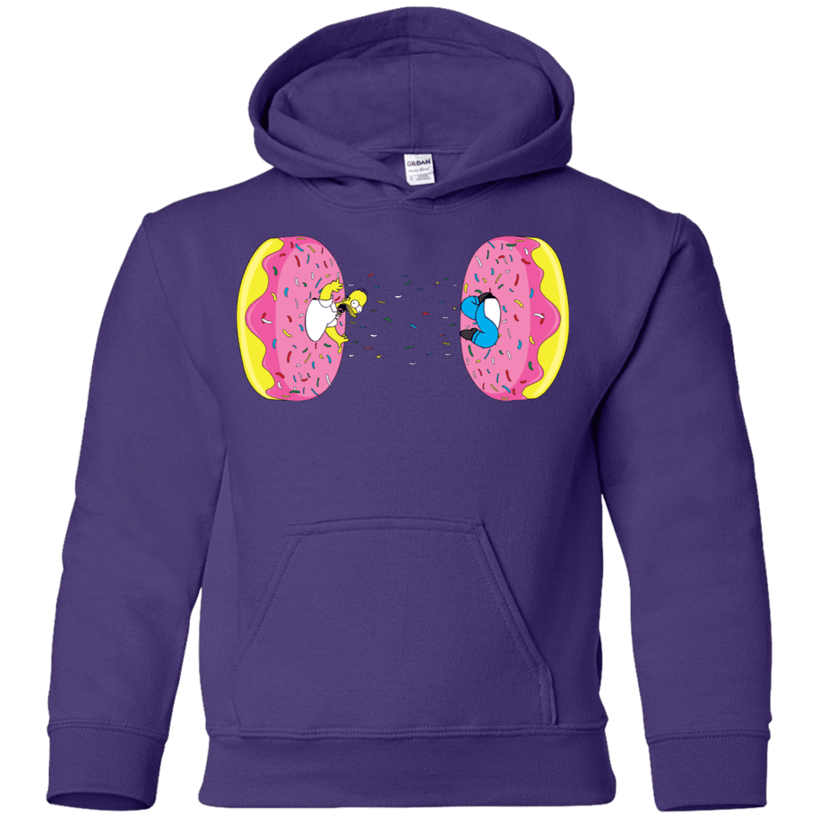 Sweatshirts Purple / YS Donut Portal Youth Hoodie