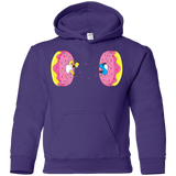 Sweatshirts Purple / YS Donut Portal Youth Hoodie