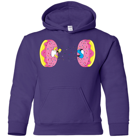 Sweatshirts Purple / YS Donut Portal Youth Hoodie