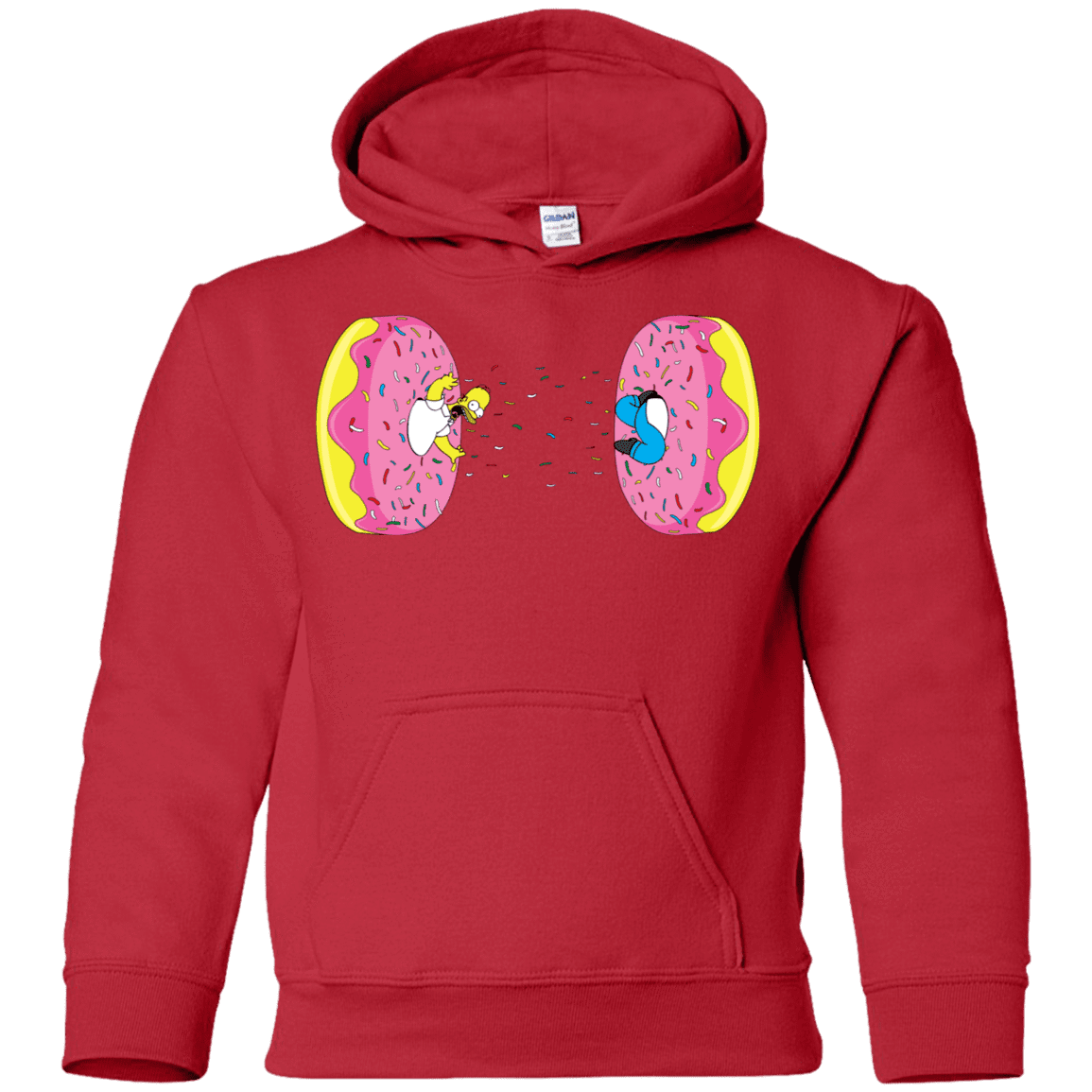 Sweatshirts Red / YS Donut Portal Youth Hoodie