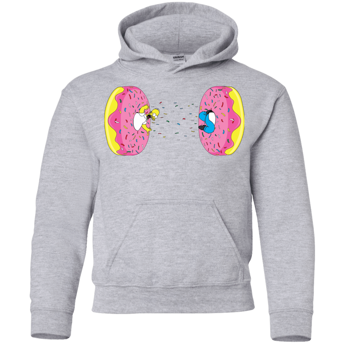 Sweatshirts Sport Grey / YS Donut Portal Youth Hoodie