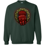 Sweatshirts Forest Green / Small Doom Hand of the King Crewneck Sweatshirt