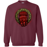 Sweatshirts Maroon / Small Doom Hand of the King Crewneck Sweatshirt