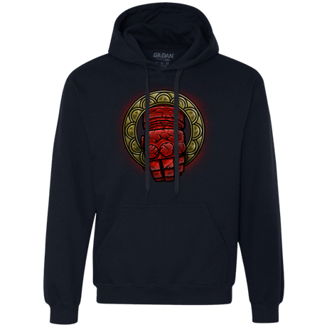 Sweatshirts Navy / Small Doom Hand of the King Premium Fleece Hoodie