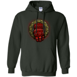 Sweatshirts Forest Green / Small Doom Hand of the King Pullover Hoodie