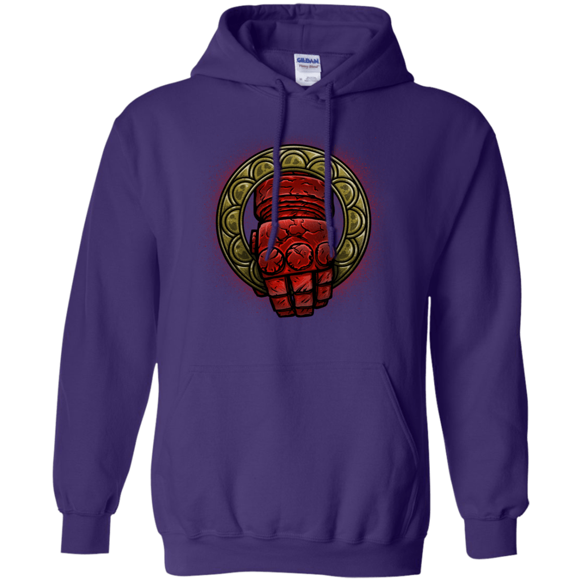 Sweatshirts Purple / Small Doom Hand of the King Pullover Hoodie