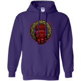 Sweatshirts Purple / Small Doom Hand of the King Pullover Hoodie