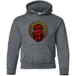 Sweatshirts Dark Heather / YS Doom Hand of the King Youth Hoodie