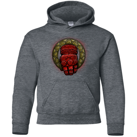 Sweatshirts Dark Heather / YS Doom Hand of the King Youth Hoodie