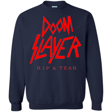 Sweatshirts Navy / Small Doom Slayer Crewneck Sweatshirt