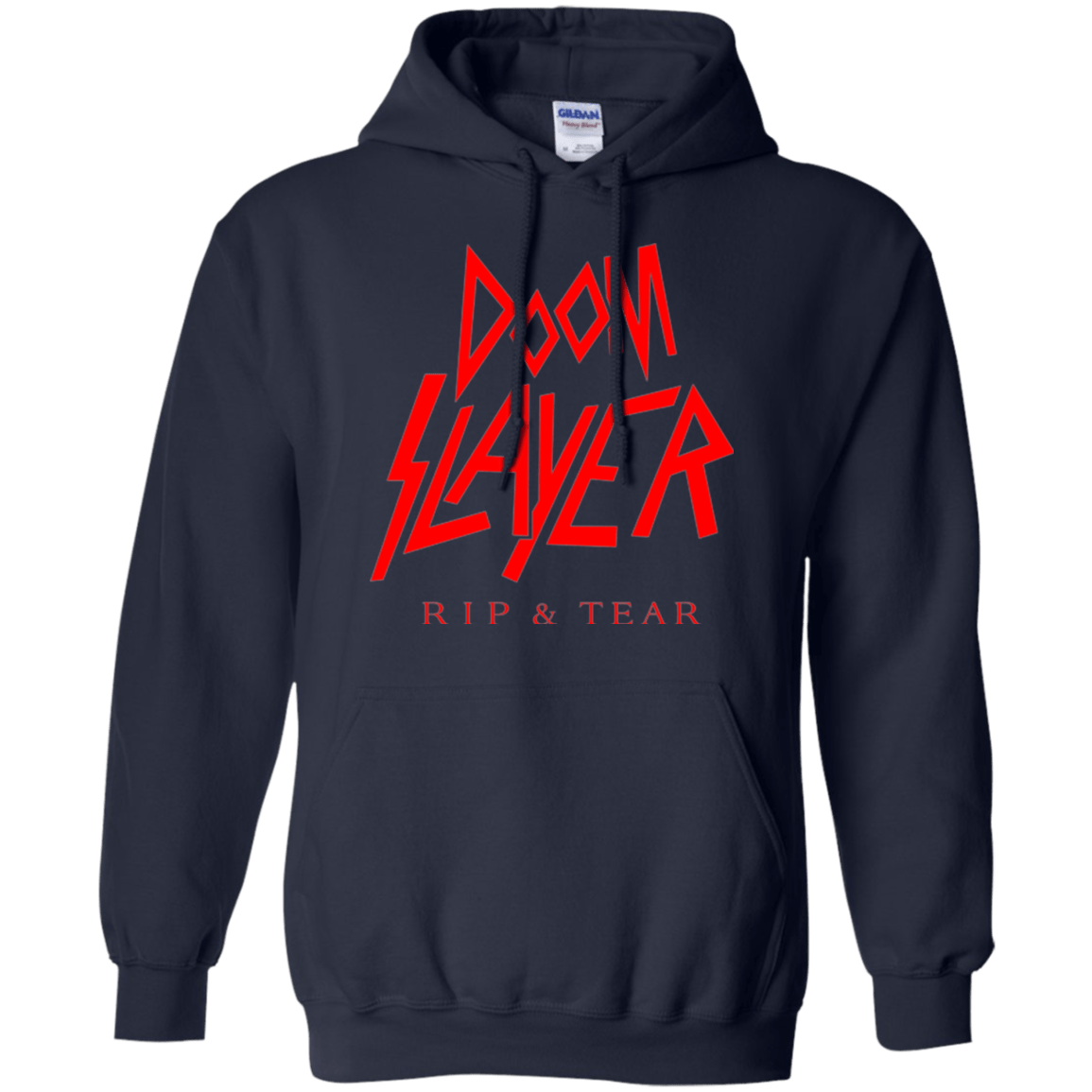 Sweatshirts Navy / Small Doom Slayer Pullover Hoodie