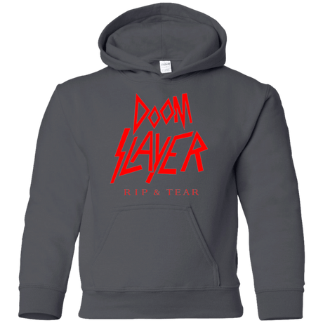 Sweatshirts Charcoal / YS Doom Slayer Youth Hoodie