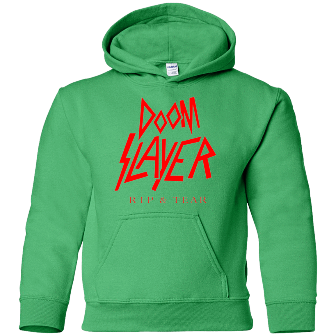 Sweatshirts Irish Green / YS Doom Slayer Youth Hoodie