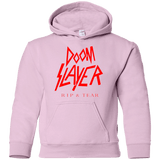 Sweatshirts Light Pink / YS Doom Slayer Youth Hoodie