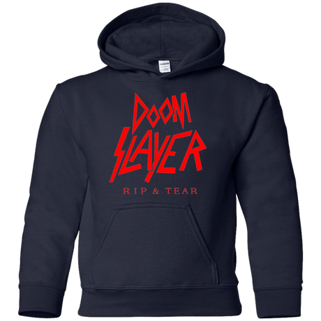 Sweatshirts Navy / YS Doom Slayer Youth Hoodie