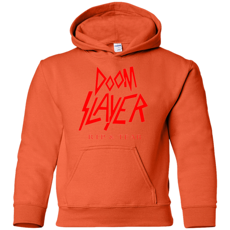 Sweatshirts Orange / YS Doom Slayer Youth Hoodie