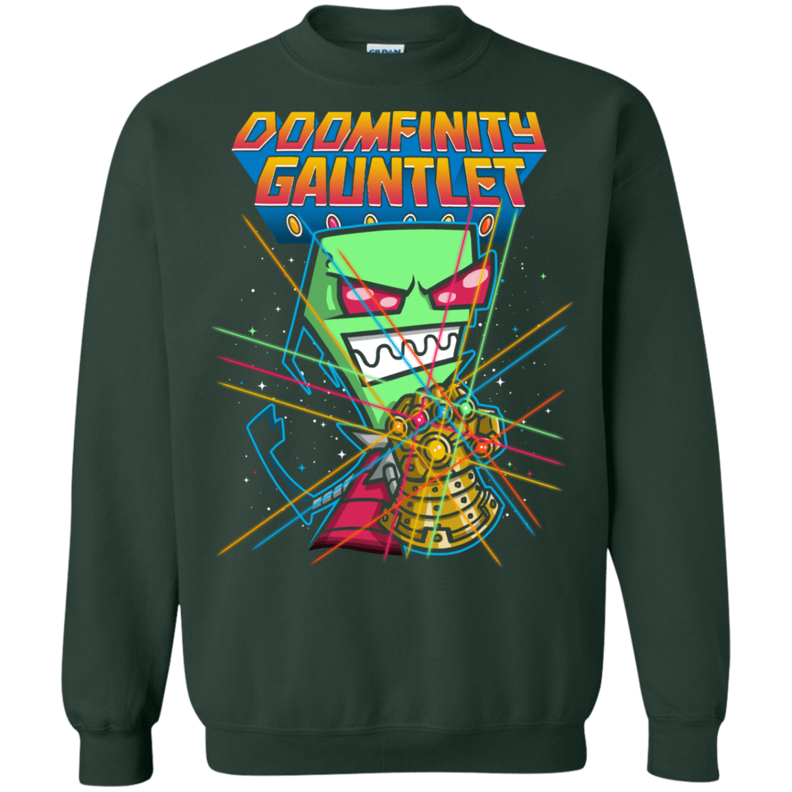 Sweatshirts Forest Green / S DOOMFINITY Crewneck Sweatshirt