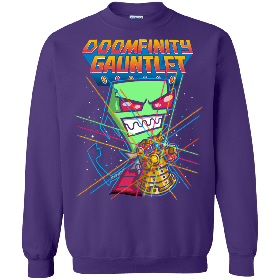 Sweatshirts Purple / S DOOMFINITY Crewneck Sweatshirt