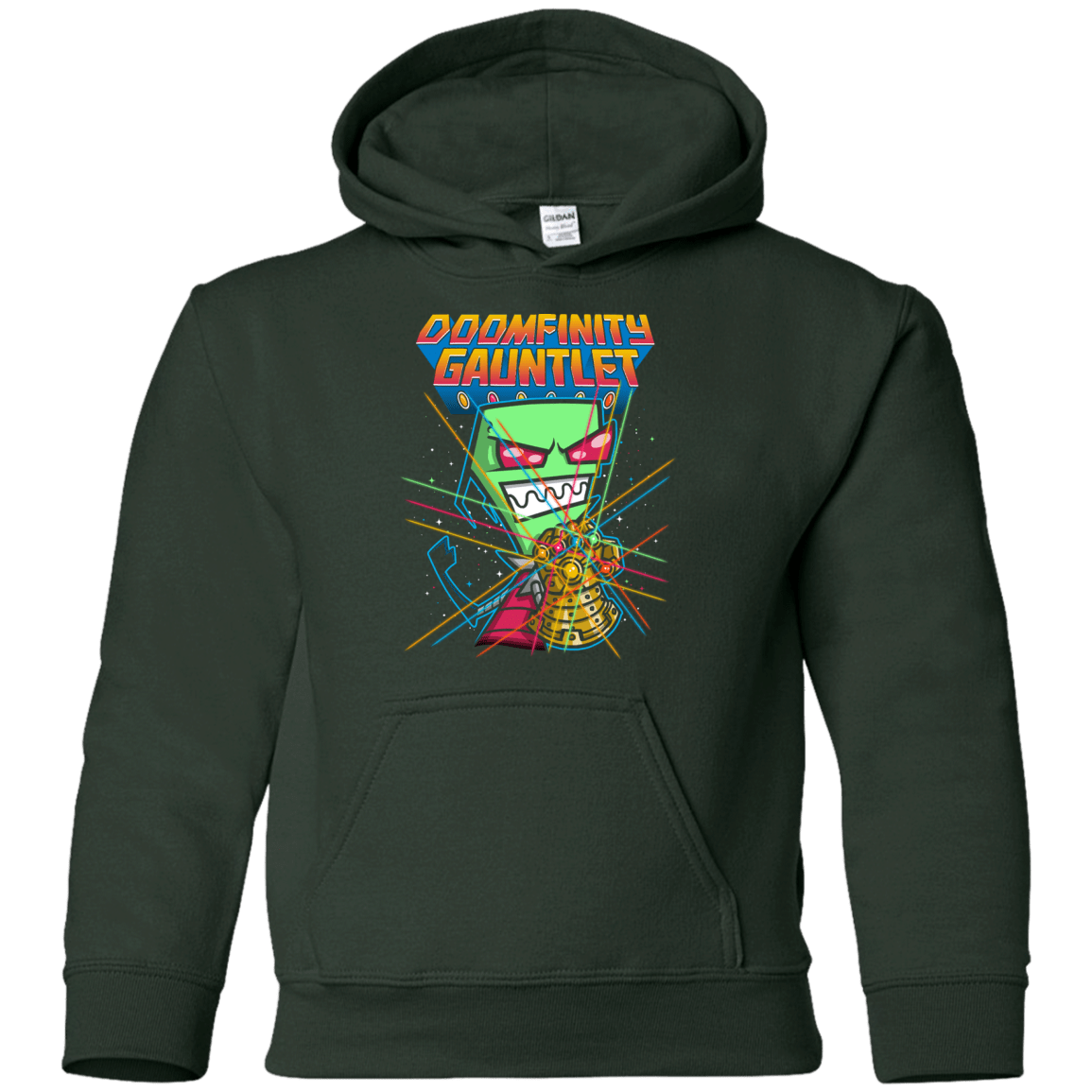 Sweatshirts Forest Green / YS DOOMFINITY Youth Hoodie