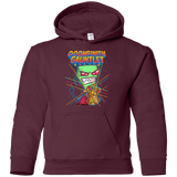 Sweatshirts Maroon / YS DOOMFINITY Youth Hoodie