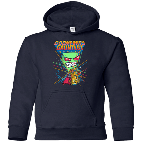 Sweatshirts Navy / YS DOOMFINITY Youth Hoodie