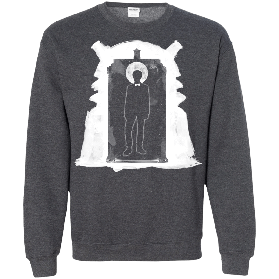 Sweatshirts Dark Heather / S Doorway Whoniverse Crewneck Sweatshirt