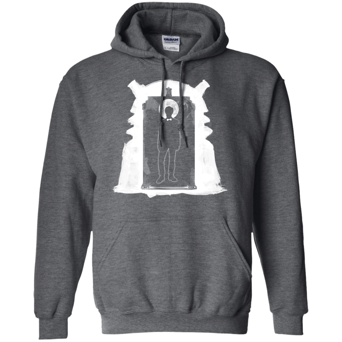 Sweatshirts Dark Heather / S Doorway Whoniverse Pullover Hoodie