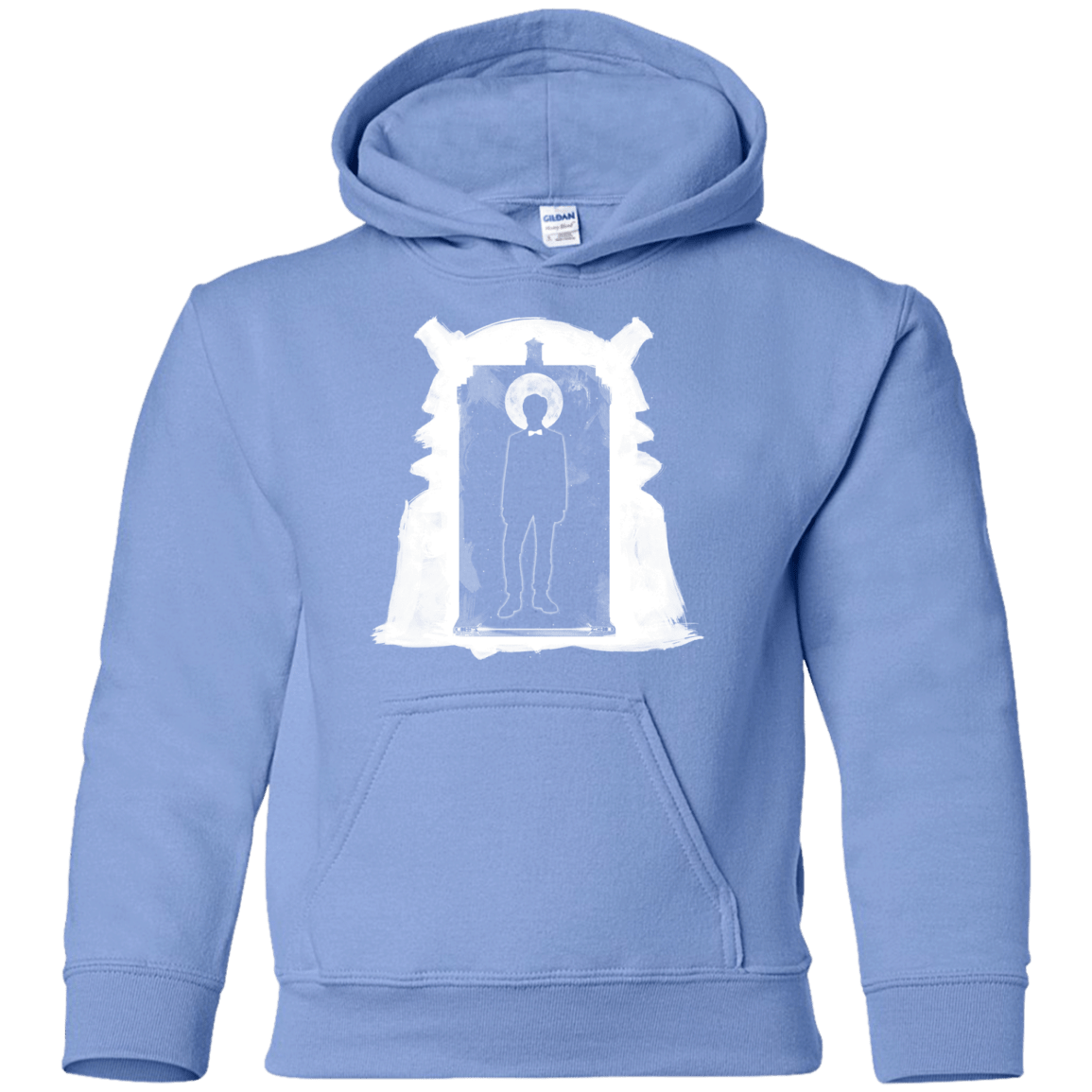 Sweatshirts Carolina Blue / YS Doorway Whoniverse Youth Hoodie