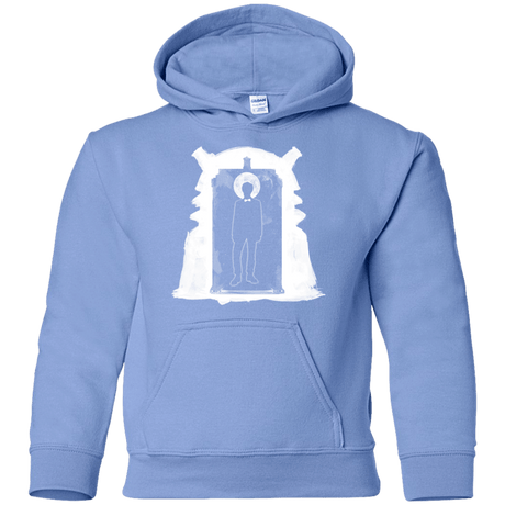 Sweatshirts Carolina Blue / YS Doorway Whoniverse Youth Hoodie