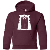 Sweatshirts Maroon / YS Doorway Whoniverse Youth Hoodie