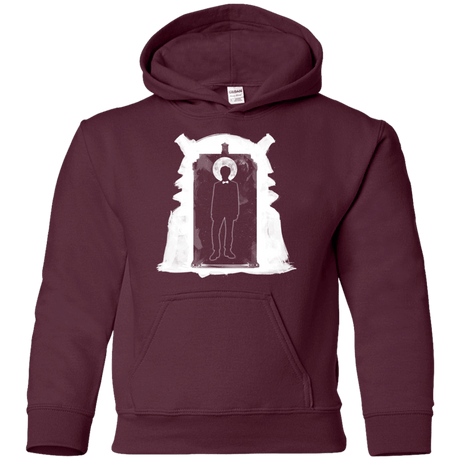 Sweatshirts Maroon / YS Doorway Whoniverse Youth Hoodie