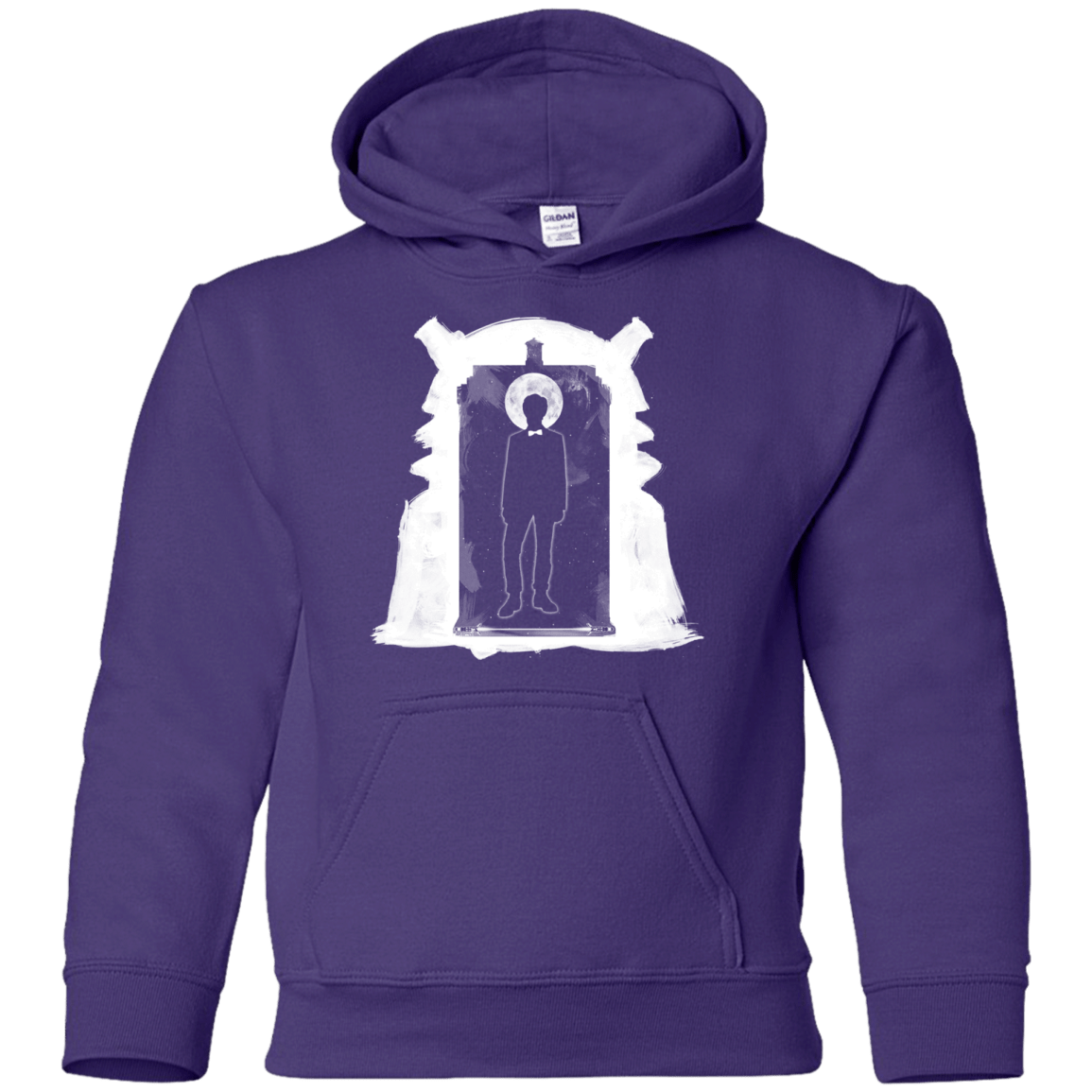 Sweatshirts Purple / YS Doorway Whoniverse Youth Hoodie