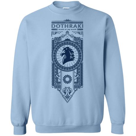 Sweatshirts Light Blue / Small Dothraki Crewneck Sweatshirt