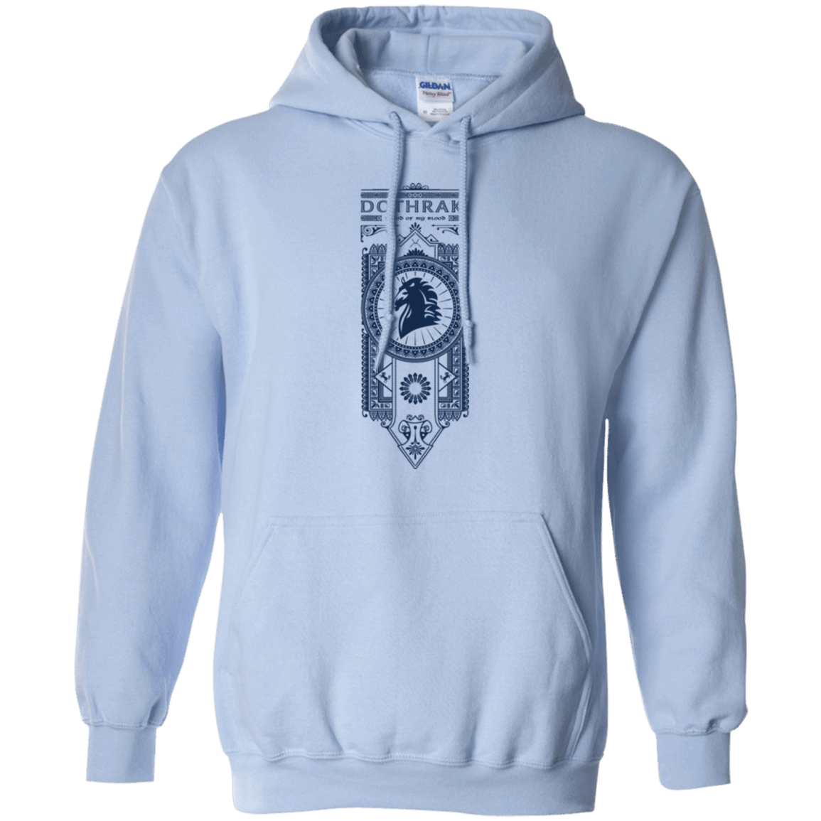 Sweatshirts Light Blue / Small Dothraki Pullover Hoodie