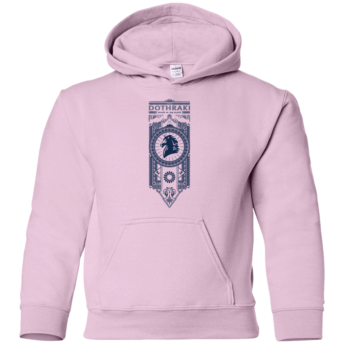 Sweatshirts Light Pink / YS Dothraki Youth Hoodie