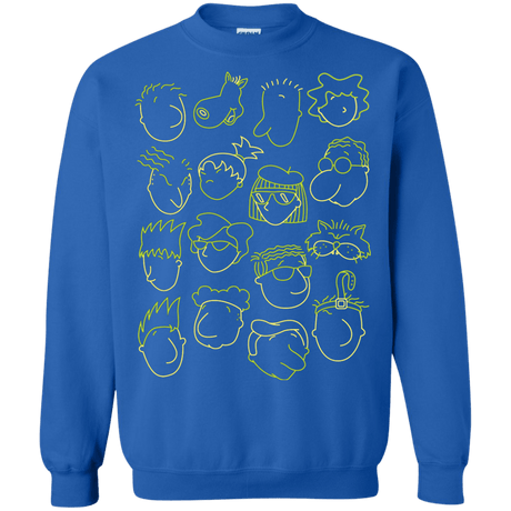 Sweatshirts Royal / S DOUG Crewneck Sweatshirt