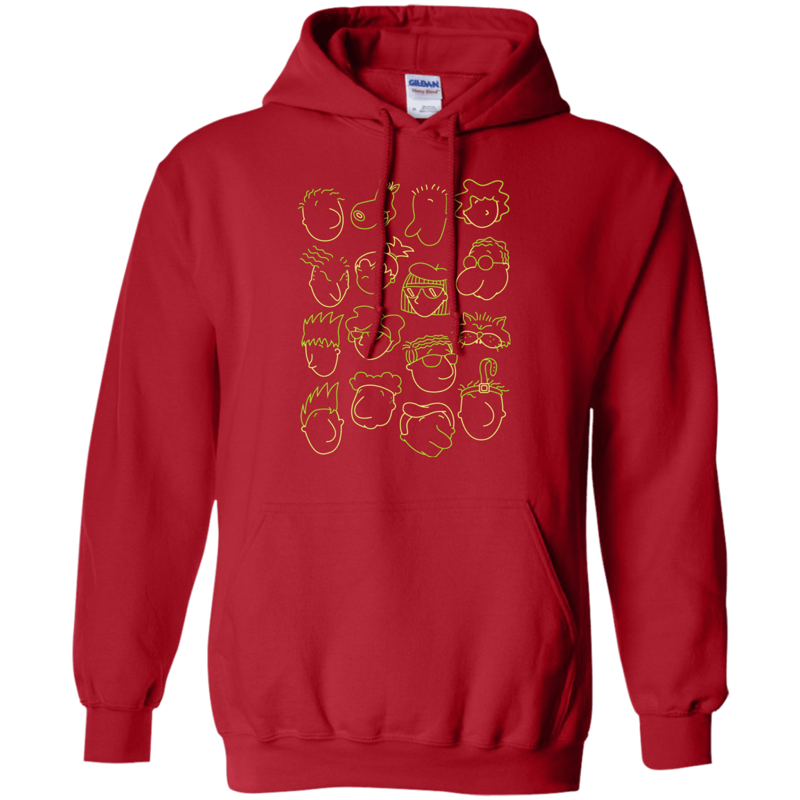 Sweatshirts Red / S DOUG Pullover Hoodie