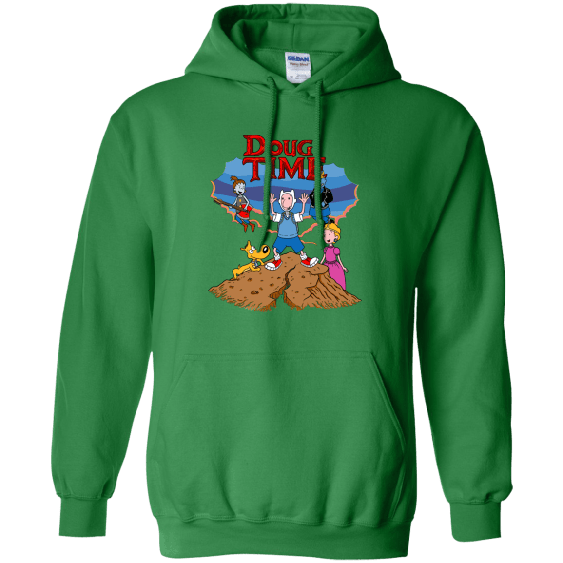 Sweatshirts Irish Green / Small Doug Time Pullover Hoodie