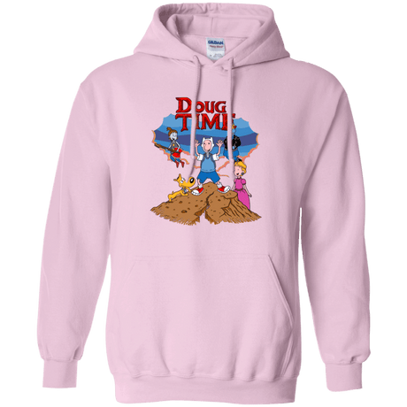 Sweatshirts Light Pink / Small Doug Time Pullover Hoodie