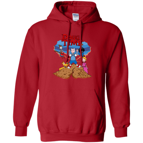 Sweatshirts Red / Small Doug Time Pullover Hoodie