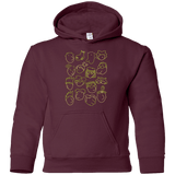 Sweatshirts Maroon / YS DOUG Youth Hoodie