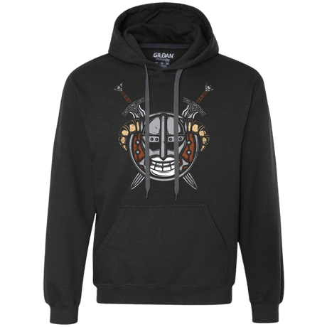Sweatshirts Black / Small Dovahkiin Pirate Premium Fleece Hoodie