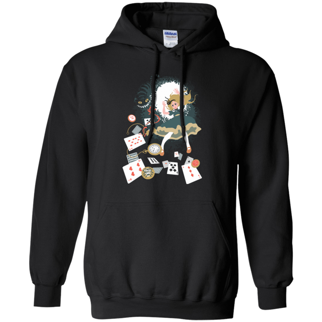 Sweatshirts Black / Small Down the rabbit hole Pullover Hoodie