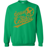 Sweatshirts Irish Green / Small Down with the Capitol Crewneck Sweatshirt