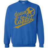 Sweatshirts Royal / Small Down with the Capitol Crewneck Sweatshirt